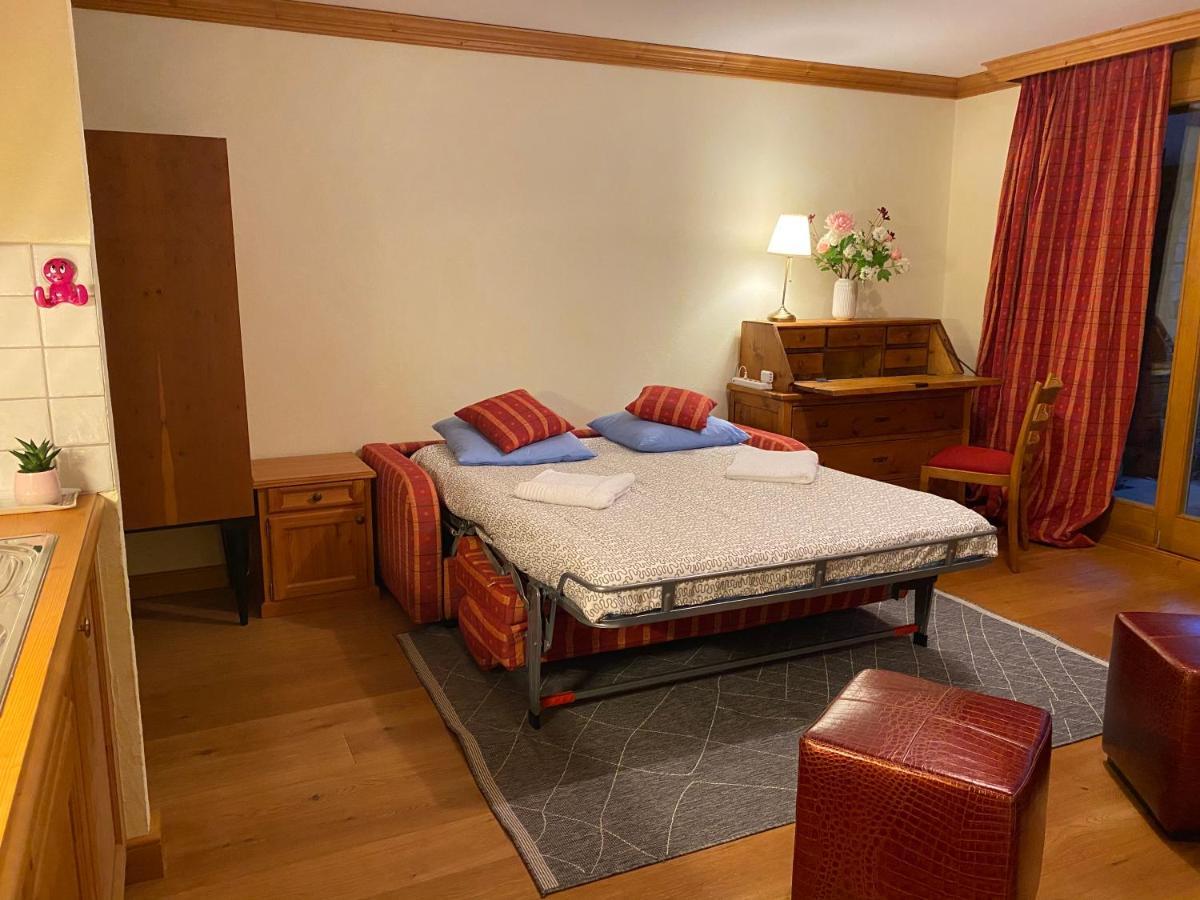 Studio - La Vieze Thermes Park Apartment Val d'Illiez Ngoại thất bức ảnh
