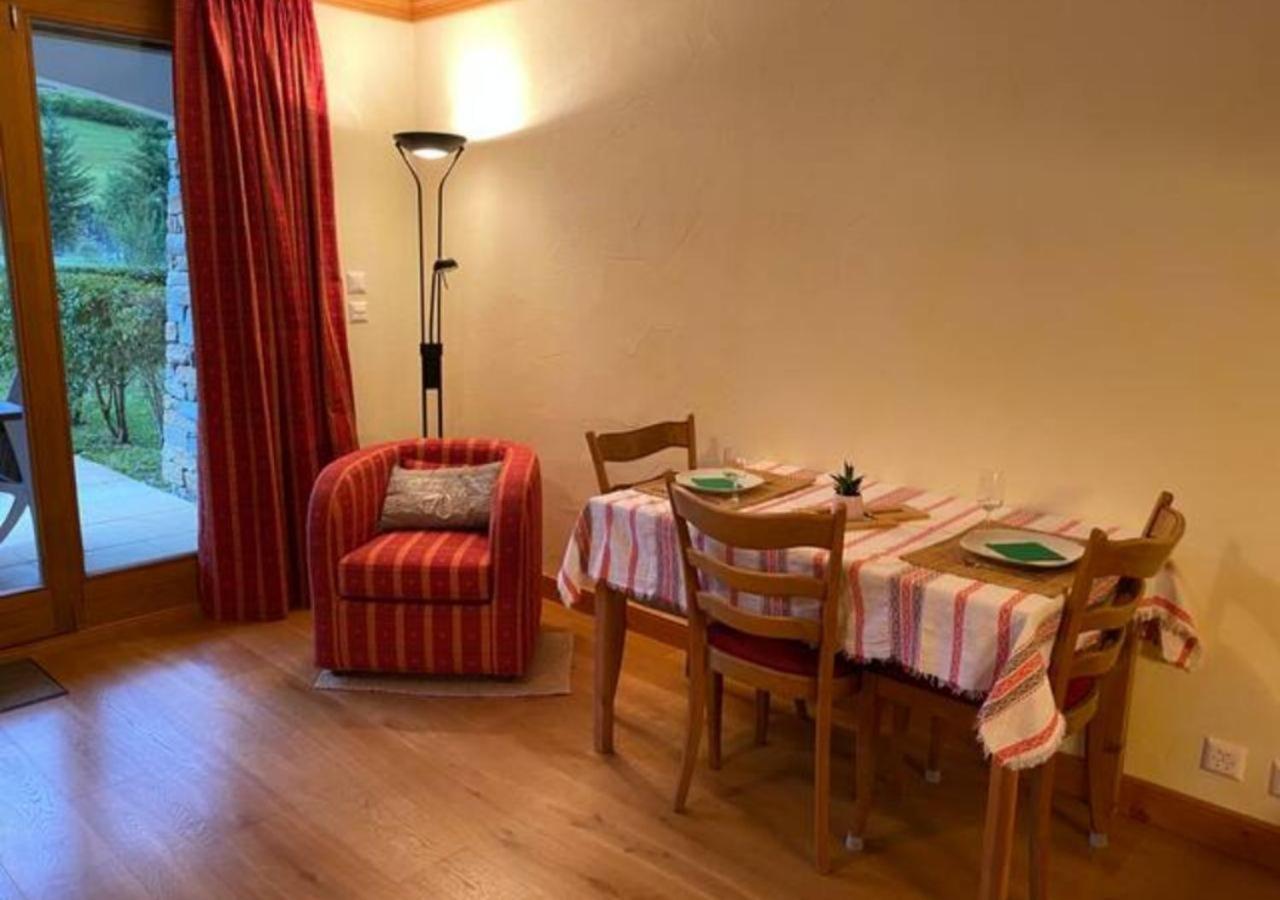 Studio - La Vieze Thermes Park Apartment Val d'Illiez Ngoại thất bức ảnh
